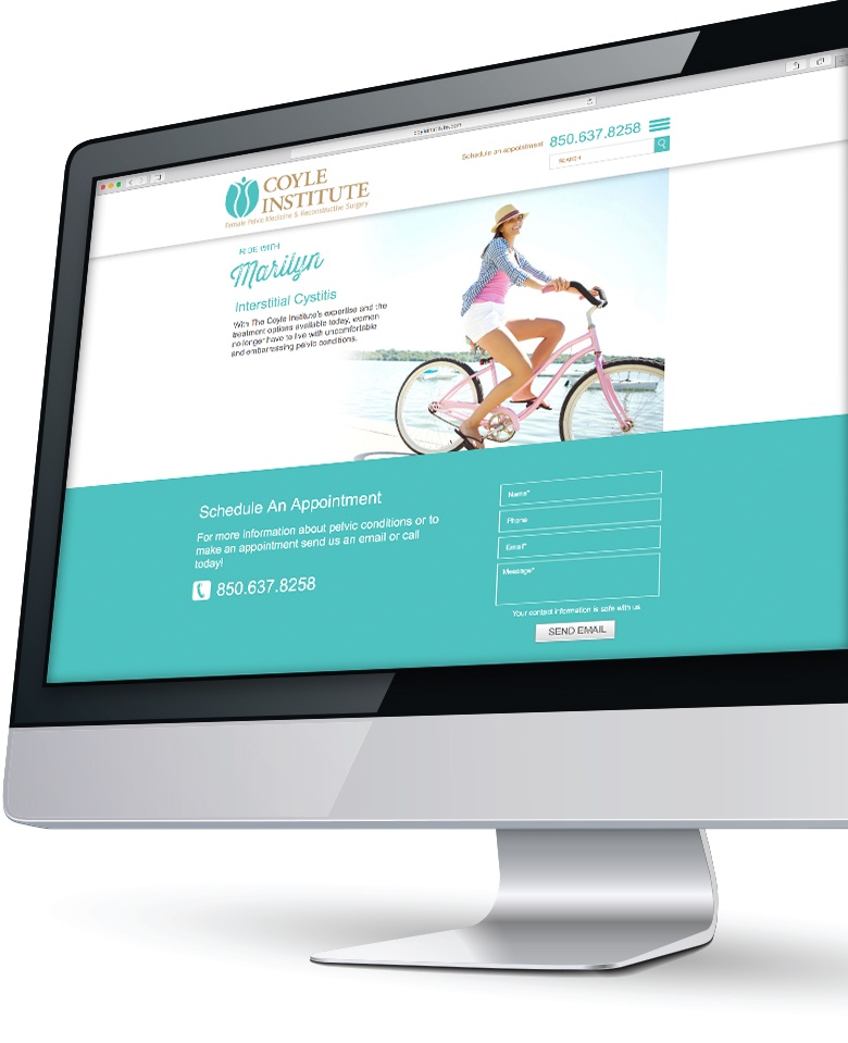 Coyle Institute Website, Lucid Advertising